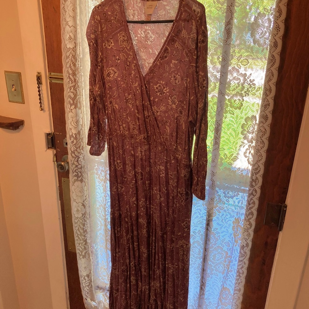 Prairie dress, lavender, new